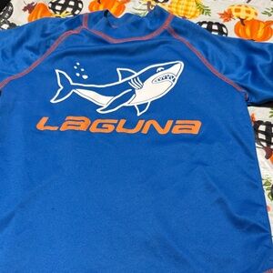 Laguna B Blue Shark Rashguard